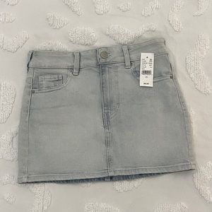 Denim miniskirt